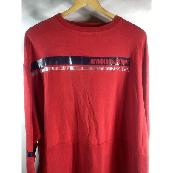 Vintage, RP55 Red, REYNOLDS & PERRY NEX-LVL Long Sleeve Shirt Men's XXL - Picture 2 of 12